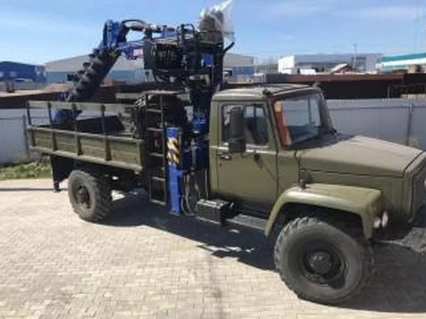 Бурильно-крановая машина HOTOMI LS 1030 на шасси ГАЗ 3308