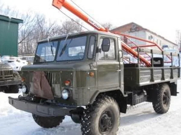 Бурильно-крановая машина ГАЗ 66
