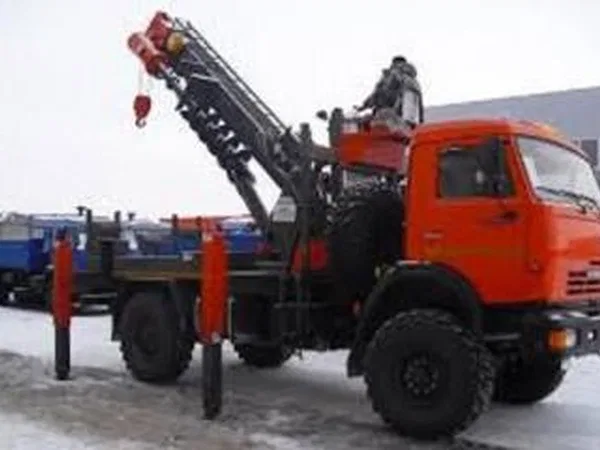Бурильно-крановая машина КамАЗ 53228