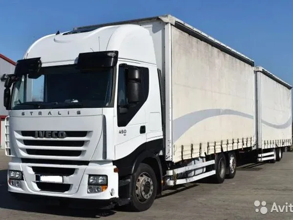 Тентованный грузовик Iveco Stralis 450