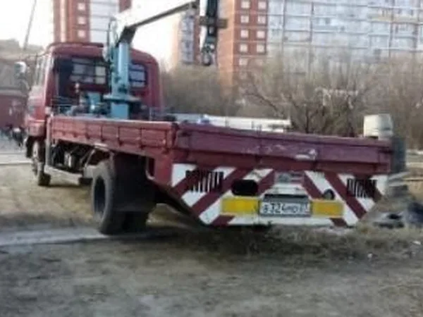 Бортовой грузовик с КМУ HINO Ranger