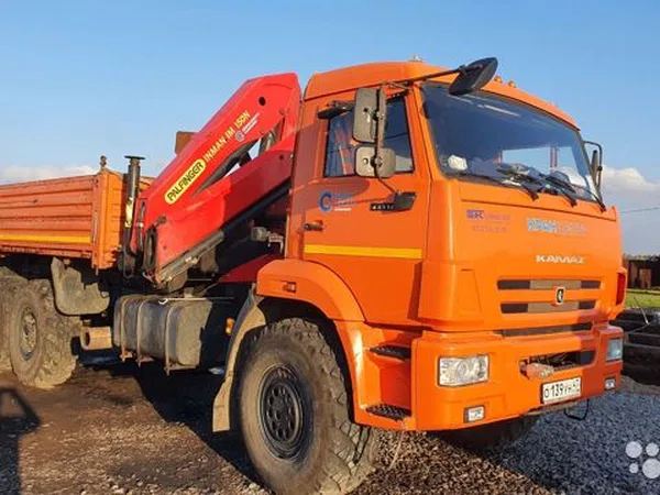 Бортовой грузовик с КМУ КамАЗ 43118