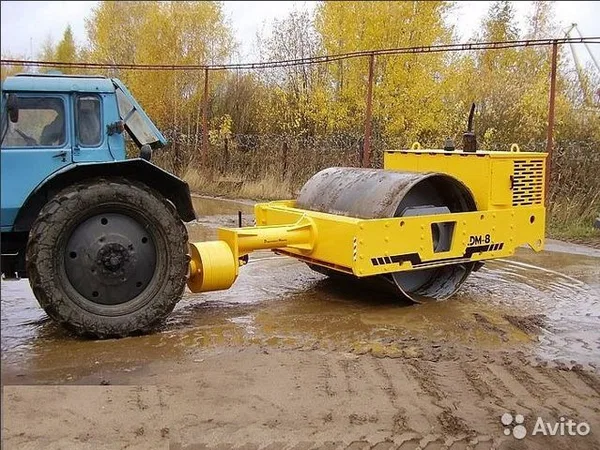 Прицепной каток Завод Дорожных машин DM-8
