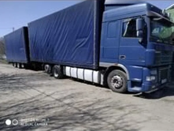 Тентованный грузовик DAF XF 95 430