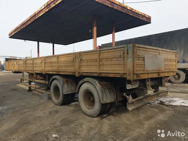 Бортовой полуприцеп СЗАП 93271