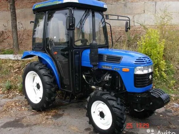 Мини-трактор Jinma 264E c кабиной LUX