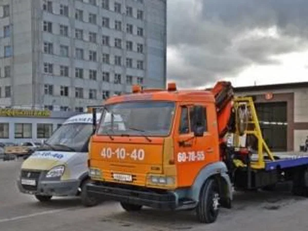 Эвакуатор КамАЗ 4308 с КМУ