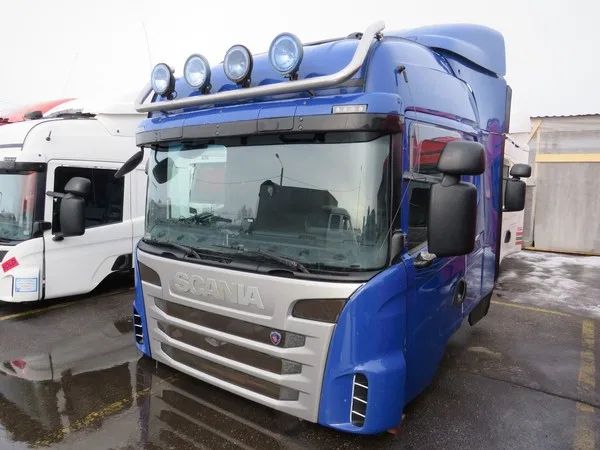 Кабина Scania CR19H (синяя 1140 мм)