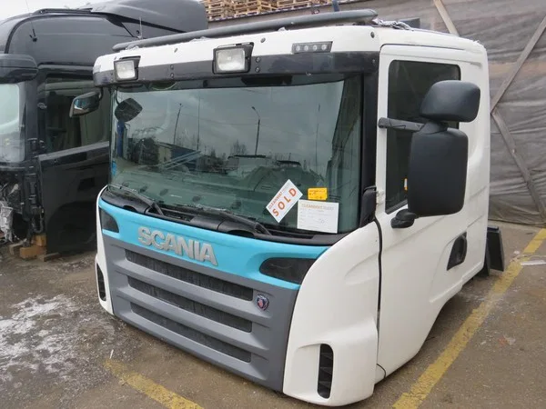 Кабина Scania CR16 dm низкая (белая) 1020 mm