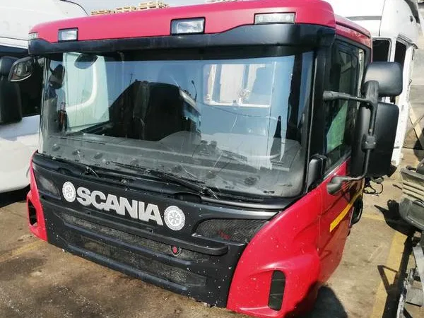 Кабина Scania CP14 L (красная) рестайлинг (1140 mm)