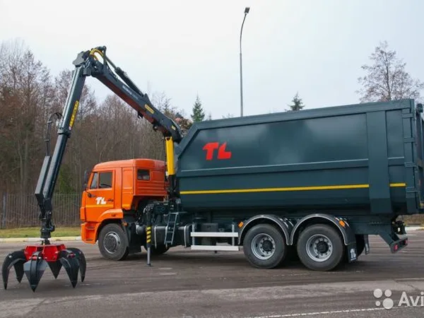 Металловоз (ломовоз) КамАЗ 65115 с ГМУ Palfinger VM10L74
