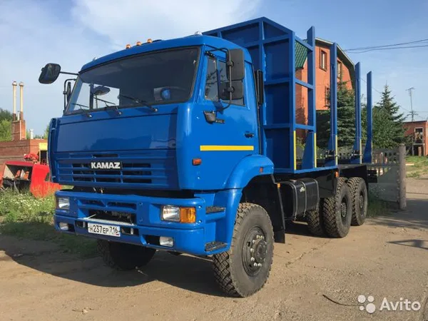 Сортиментовоз КамАЗ 6522