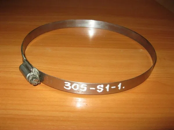 Ленточный хомут 184 - 206 mm