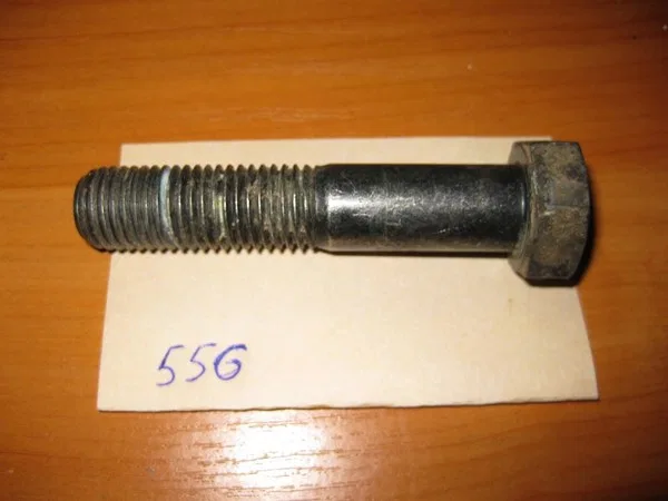M16*80 Болт с шестигранной головкой,длина резьбы 40 мм,прочность 8.8