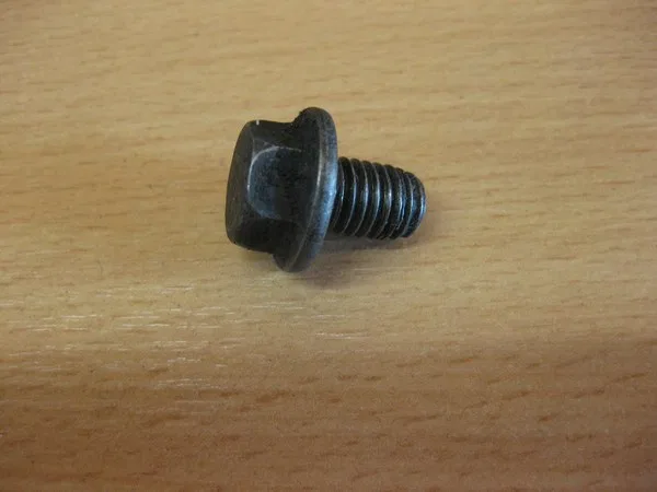 Болт фланцевый M10*14, резьба по всей длине