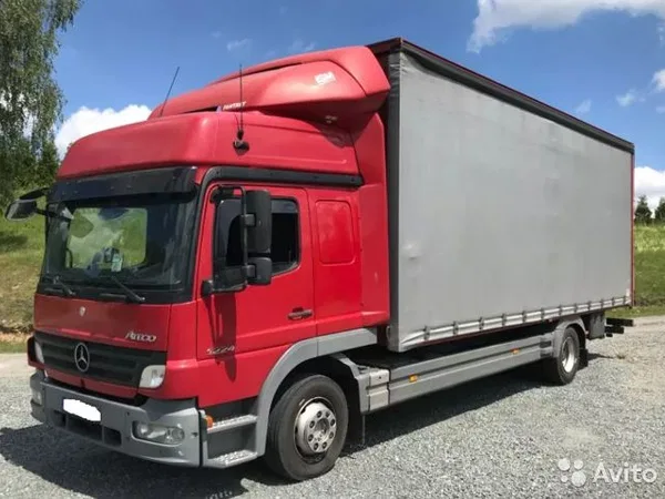 Тентованный грузовик Mercedes-Benz Atego 1224