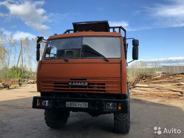 Сортиментовоз КамАЗ 43118 с ГМУ Велмаш ОМТЛ-97