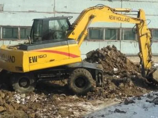 Колесный экскаватор New Holland EW160