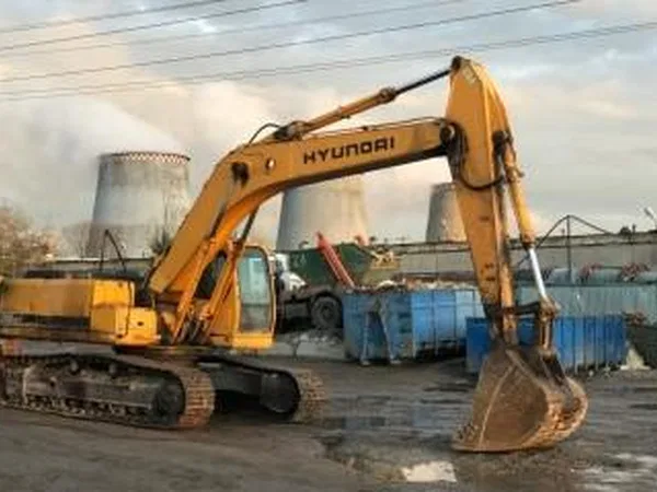 Гусеничный экскаватор Hyundai