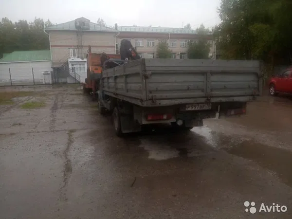 Бортовой грузовик с КМУ ГАЗ Валдай 3705S5
