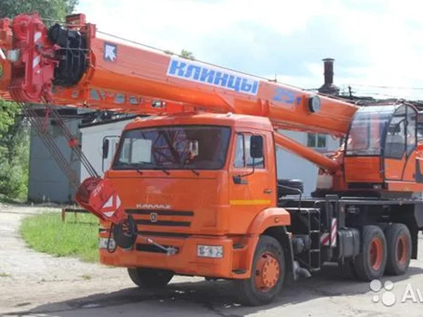 Автокран Клинцы КС-55713-1К-4 на шасси КамАЗ 65115