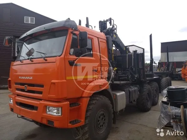 Сортиментовоз КамАЗ 43118