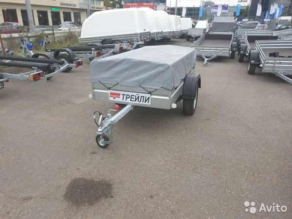 Легковой бортовой прицеп МЗСА 205х110 см