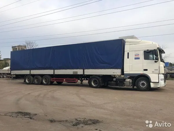 Тентованный полуприцеп Krone