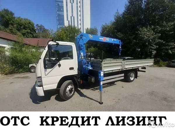 Бортовой грузовик с КМУ ISUZU NQR75 с КМУ Tadano Z300