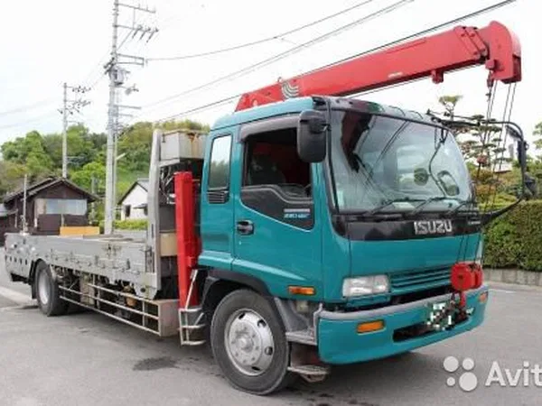 Эвакуатор ISUZU Forward с КМУ