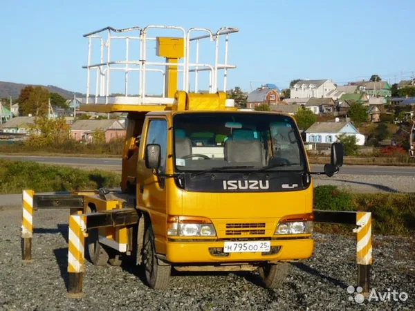 Автовышка ISUZU Elf 12 метров (платформа)