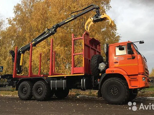 Сортиментовоз КамАЗ
