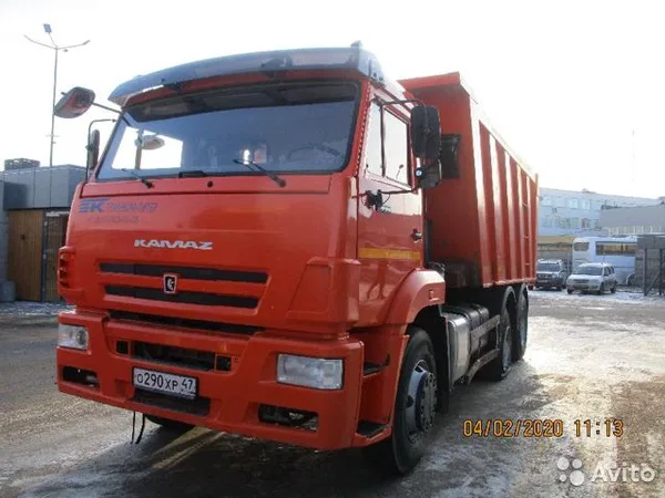 Самосвал КамАЗ 6520