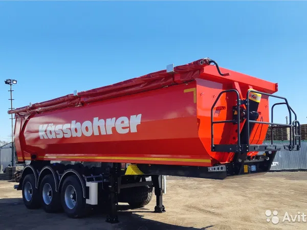 Самосвальный полуприцеп Kassbohrer DL 27 м3