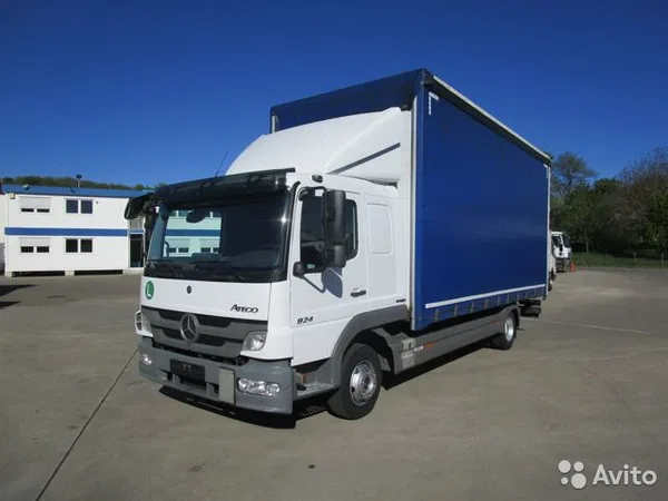 Тентованный грузовик Mercedes-Benz Atego 824 L