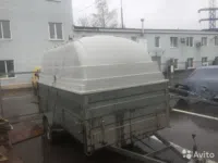 Прицеп с пластиковой крышкой Respo