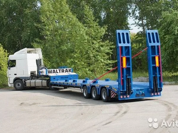 Полуприцеп тяжеловоз Waltrak 42 т.