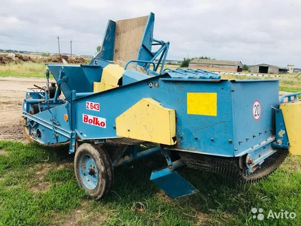 Картофелеуборочный комбайн UNIA Bolko Z-643
