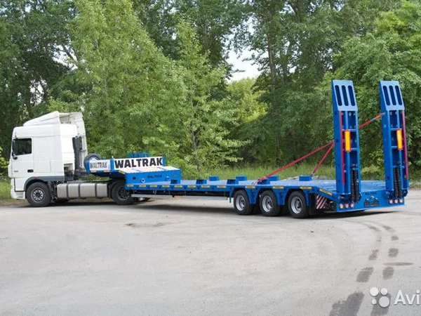 Полуприцеп тяжеловоз Waltrak 42 т.
