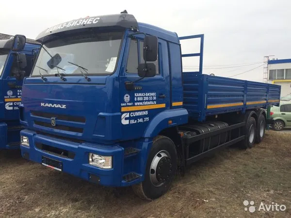 Бортовой грузовик КамАЗ 65117