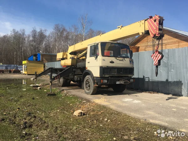 Автокран Ивановец КС-35773 на шасси МАЗ 5337