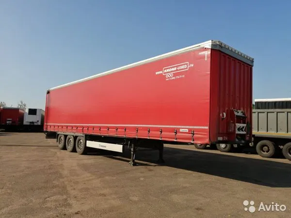 Тентованный полуприцеп Krone SD
