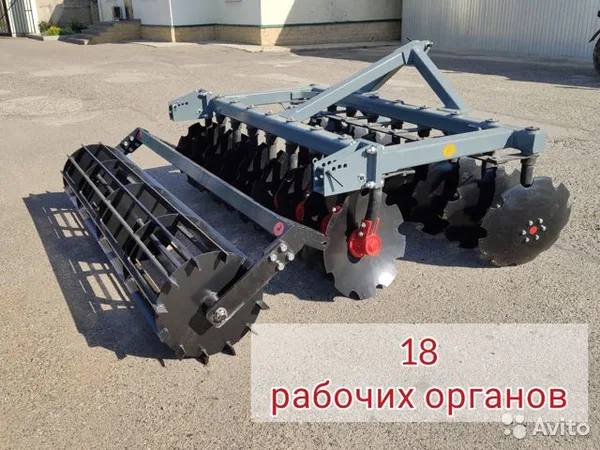 Дисковая борона навесная 2.4х2