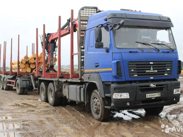 Сортиментовоз МАЗ 63129 с ГМУ Epsilon M100L