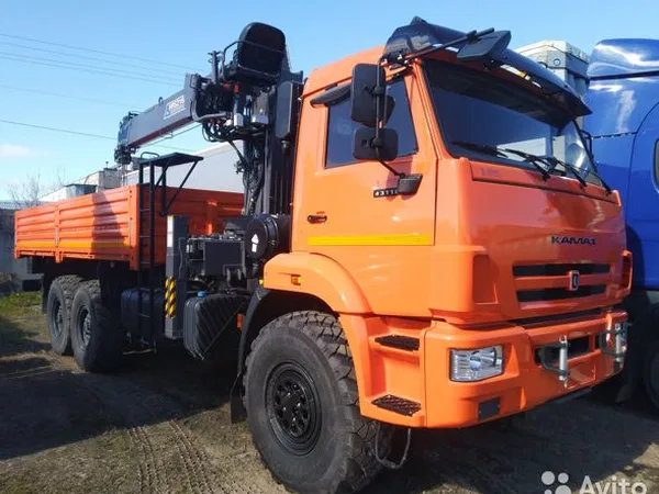 Бортовой грузовик с КМУ КамАЗ 43118-50 с КМУ Horyong HRS216