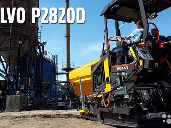 Асфальтоукладчик Volvo ABG 2820D