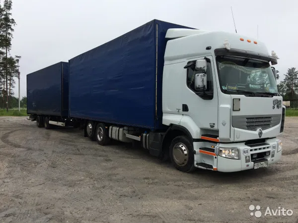 Тентованный грузовик Renault Premium