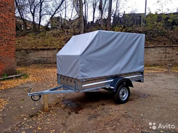 Легковой прицеп с тентом Викинг 2,5*1,25