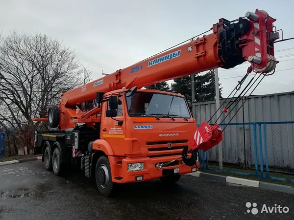 Автокран Клинцы на шасси КамАЗ
