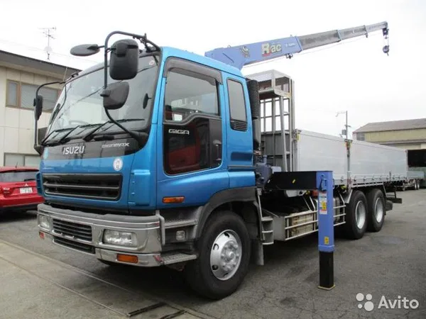Бортовой грузовик с КМУ ISUZU Giga